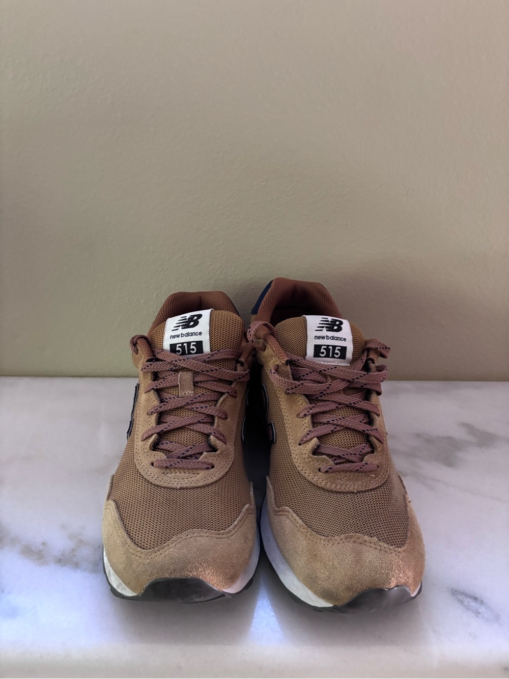 New Balance 515 Men's Brown and Blue Casual Sneakers